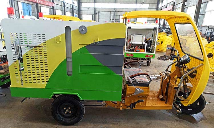 人行道電動三輪高溫高壓清洗車