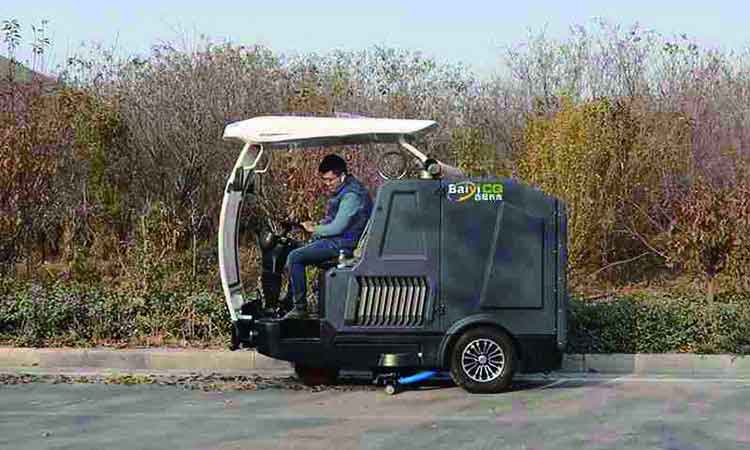 BY-T5樹葉收集車人行道、背街小巷落葉收集shen器