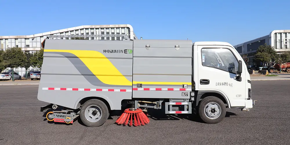 新能源洗掃車，洗掃車，小型洗掃車，純電動(dòng)洗掃車